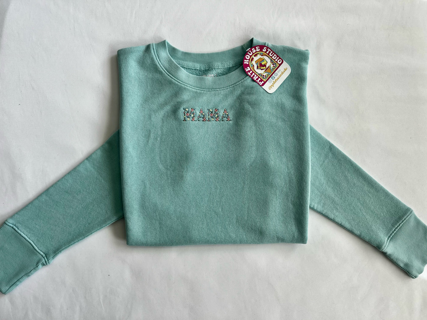 MAMA Crewneck Sweater Easter Colors